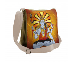 Figure Idol Grunge Style Messenger Bag