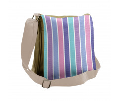 Polka Dot with Stripes Messenger Bag