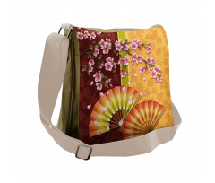 Sakura Blossoms Asian Messenger Bag