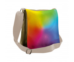 Vibrant Radiant Colors Messenger Bag