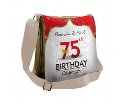 Royal Birthday Party Messenger Bag