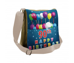 Joyous Balloons Messenger Bag