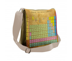 Colorful Squared Messenger Bag
