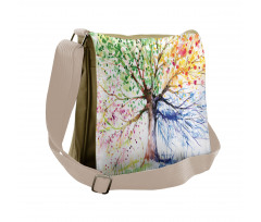 4 Seasons Colorful Messenger Bag