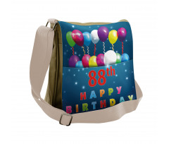 Surprise Balloon Messenger Bag