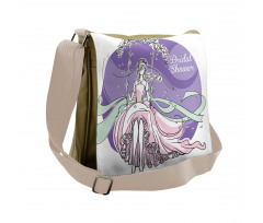 Party Dress Bride Messenger Bag