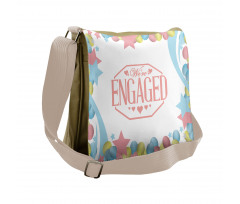 Engagement Theme Messenger Bag