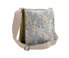 Style Yellow Flower Messenger Bag