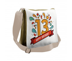 Line 13 Year Messenger Bag