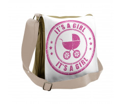 Grunge It's a Girl Messenger Bag