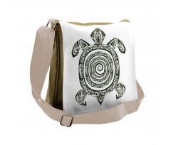 Turtle Maori Messenger Bag