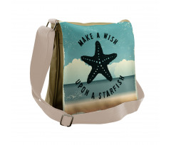 Words Grunge Messenger Bag