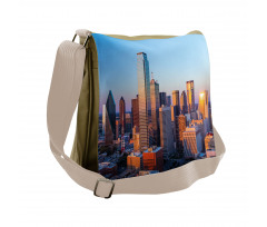 Dallas Sunset Messenger Bag