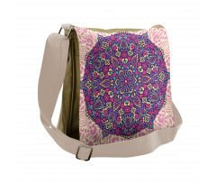 Floral Cosmos Messenger Bag