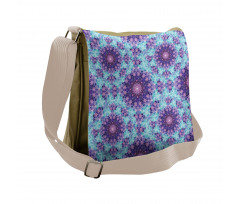 Mosaic Fractal Messenger Bag