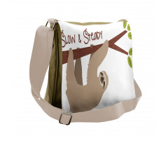 Cartoon Wildlife Mammal Messenger Bag