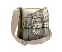 Old Venice Vintage Photo Messenger Bag