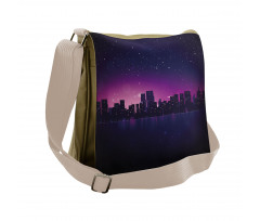 City Skyline Urban Life Messenger Bag