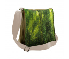 Tranquil Exotic Place Messenger Bag