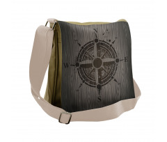 Drawing Style Messenger Bag