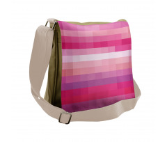 Abstract Vibrant Messenger Bag