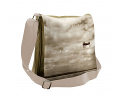 Fighter Plane Messenger Bag