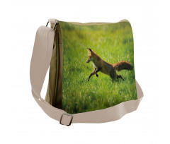 Jumping Animal Fresh Grass Messenger Bag