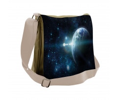 Mysterious Outer Space Messenger Bag