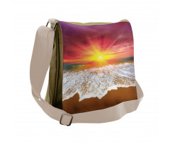 Vivid Coastal Scenery Messenger Bag