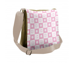 Funny Piggy Faces Messenger Bag