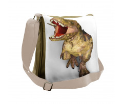 Roaring Vivid T-Rex Messenger Bag