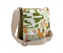 Farm Animals Messenger Bag