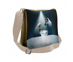 Family Mother Father Baby Messenger Bag