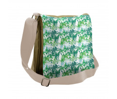 Exotic Fantasy Jungle Messenger Bag