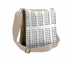 Mathematics Algebra Messenger Bag