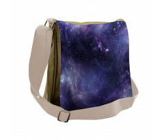 Sky Space Stars Gloomy Messenger Bag