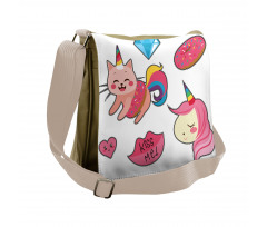 Fantasy Messenger Bag