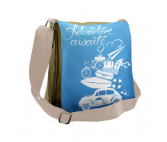 Summer Holiday Messenger Bag