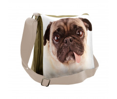 Upset Dog Sad Eyed Pet Messenger Bag