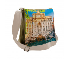 Fountain Di Trevi Tourist Messenger Bag