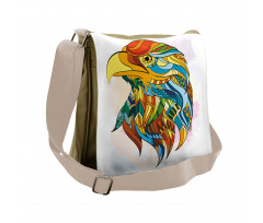 Oriental Animal Messenger Bag