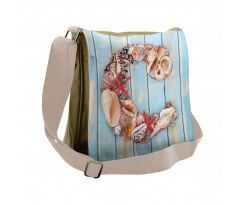 Marine Life Design C Messenger Bag