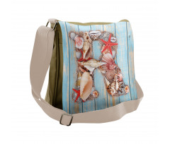 Tropic Animal Alphabet Messenger Bag