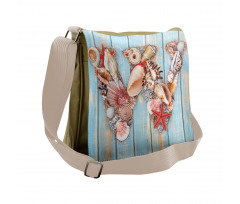 Oceanic Tropic Nature Messenger Bag