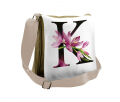 Blooming Kaffir Lily K Messenger Bag
