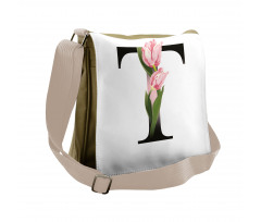 Spring Garden Flora T Messenger Bag