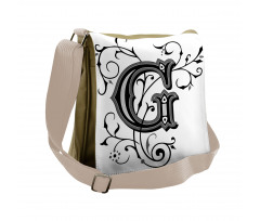 G Font Messenger Bag