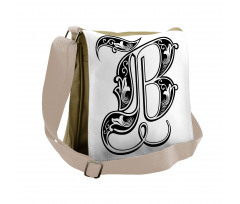 Classic Font Messenger Bag