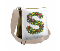 Christmas Ornament S Messenger Bag