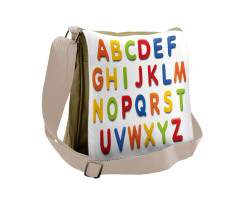 Multicolor Education Messenger Bag